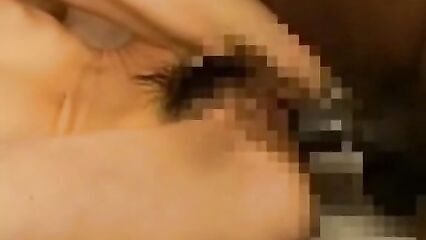 Худая тощая азиатка и большой член