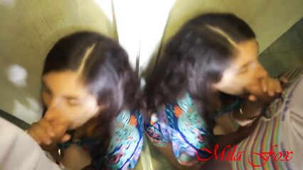 Домашнее порно: Глубокий минет для большого члена