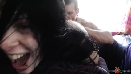 Эта стерва кончает только от жесткого секса